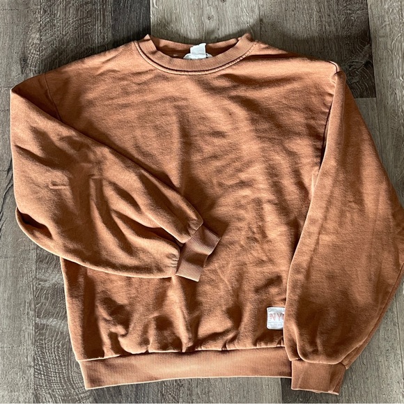 H&M Basic Neutral Brown Sweater Youth Size 10-12A - Picture 3 of 12